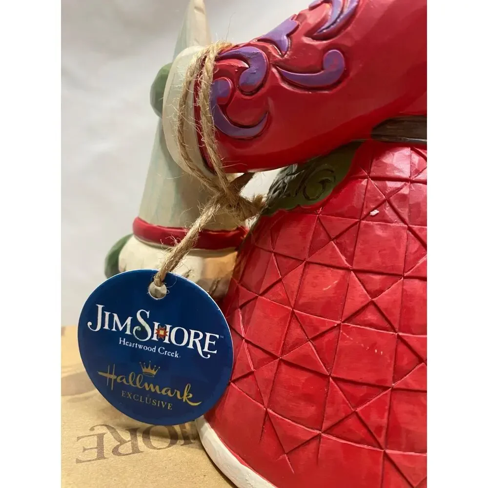 JIM SHORE HEARTWOOD CREEK GNOME TOGETHER FOR CHRISTMAS 2022 ORNAMENT